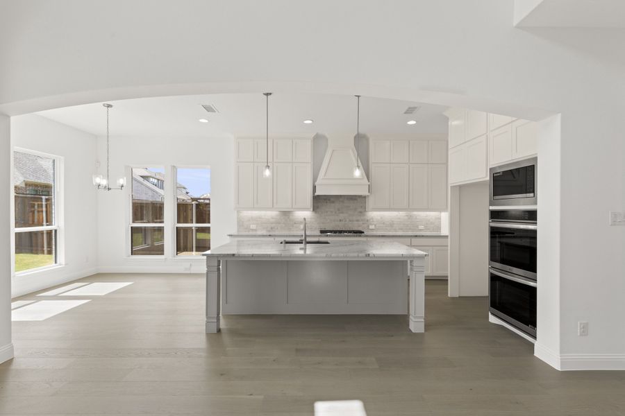 Furnished interior in a model home at Gideon Grove Phase 2 in Rockwall (Image 5).