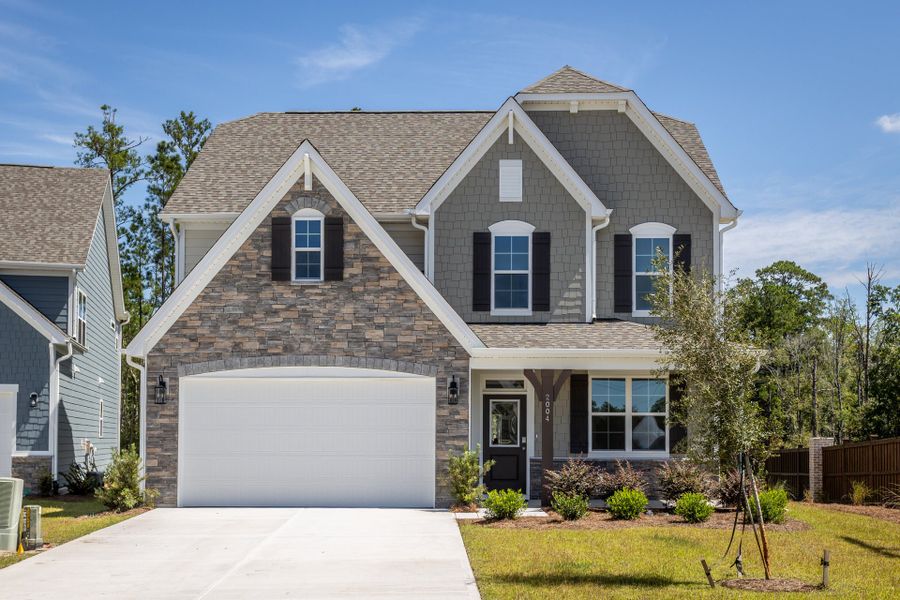 Front exterior of a home in the Bedford community, located in Raeford, NC (Image 10).