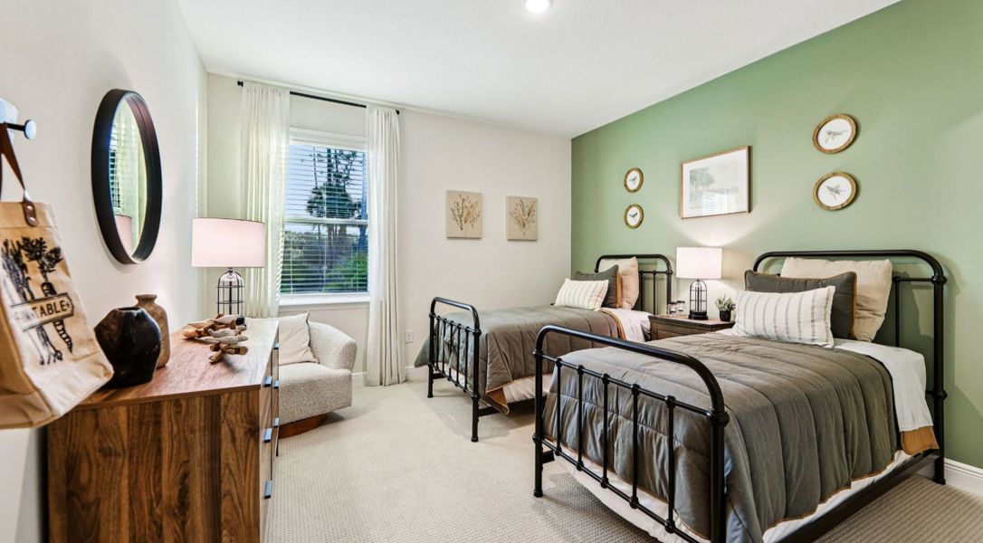 Furnished interior in a model home at Mount Plymouth Greens in Mount Plymouth (Image 10).