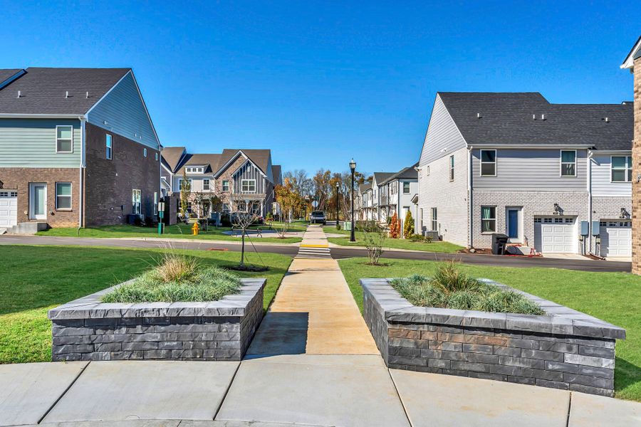 Front exterior of a home in the Anderson Park community, located in Hendersonville, TN (Image 49).