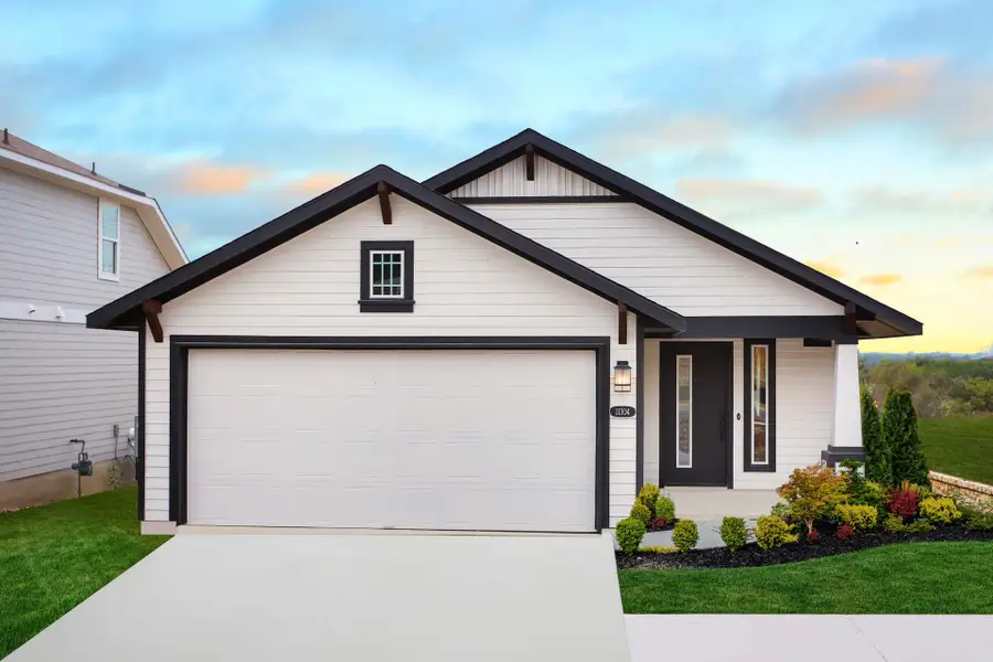 Front exterior of a home in the Cloverleaf community, located in Austin, TX (Image 3).