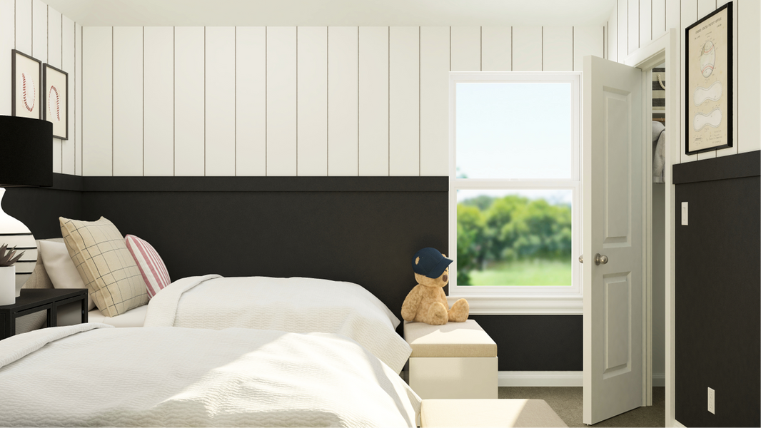 Furnished interior in a model home at Voss Farms: Classic Collection in New Braunfels (Image 18).