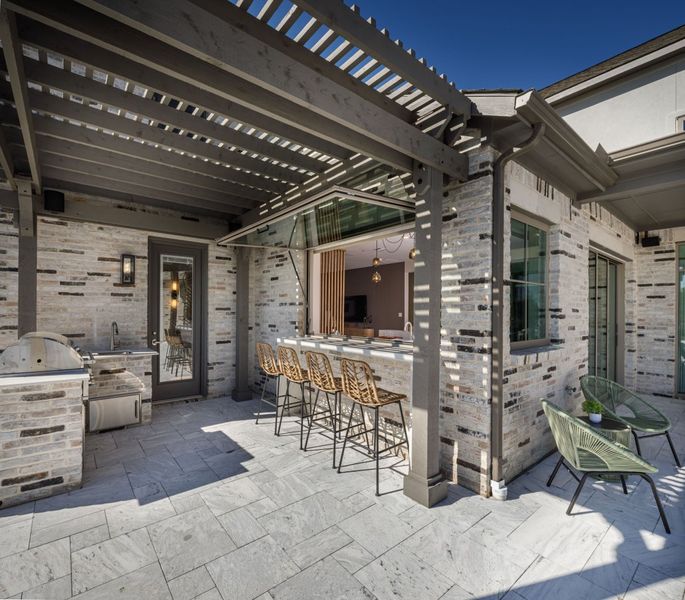 Exterior details of a home in Dean Farms, Lucas (Image 27).