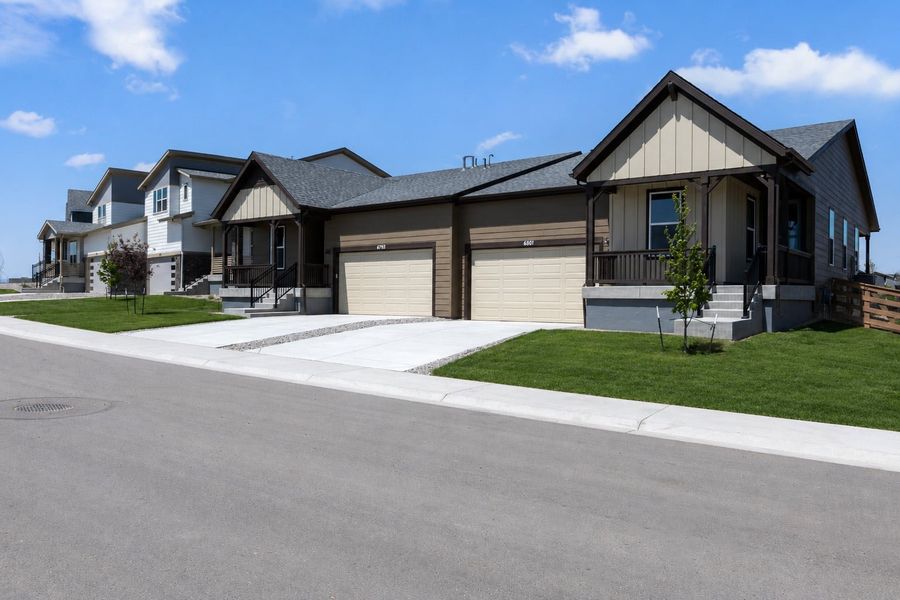 Front exterior of a home in the Cordovan community, located in Firestone, CO (Image 4). Front exterior of a home in the Cordovan community, located in Firestone, CO (Image 4).