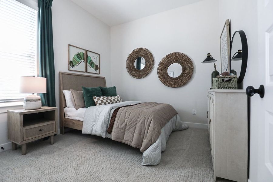 Furnished interior in a model home at Villages of Green Meadows in Munford (Image 29).