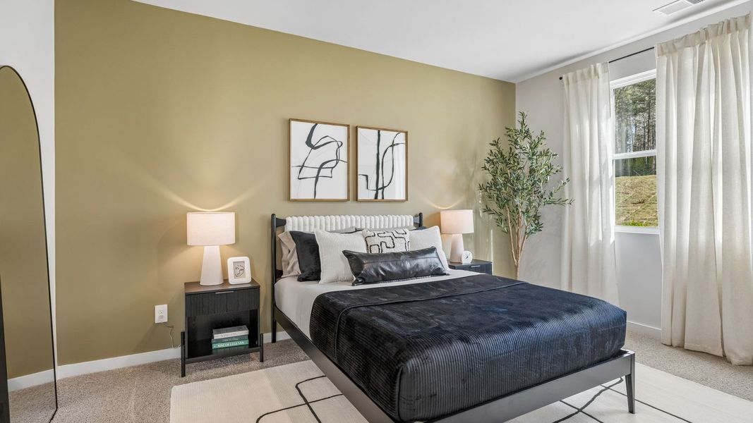 Furnished interior in a model home at Reserve at Hickory Ridge in Columbia (Image 91).