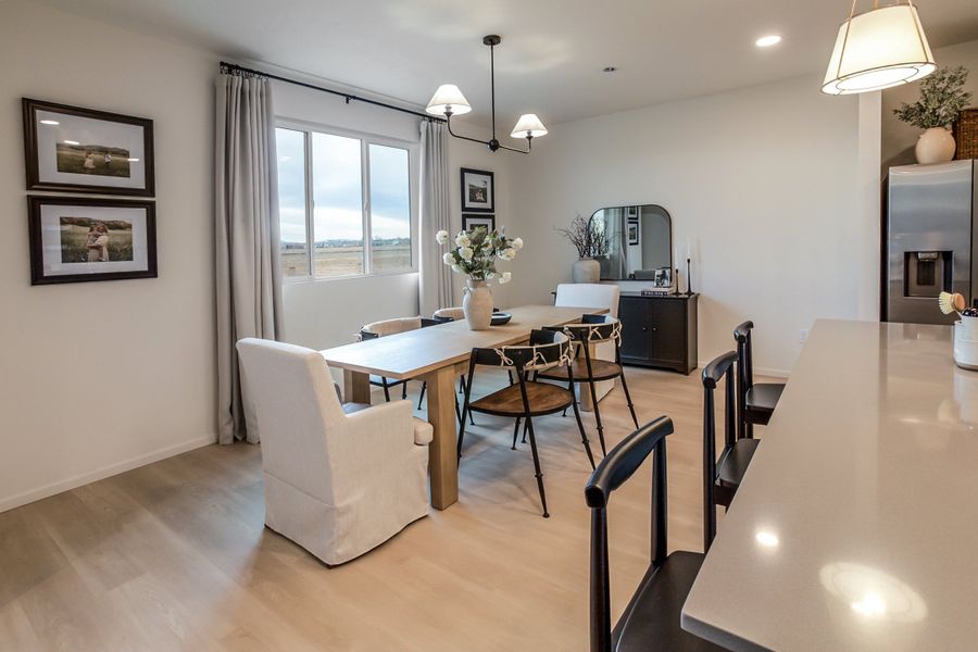 Furnished interior in a model home at Granary Trailblazer Collection - Single Family Homes in Johnstown (Image 50). Furnished interior in a model home at Granary Trailblazer Collection - Single Family Homes in Johnstown (Image 50).
