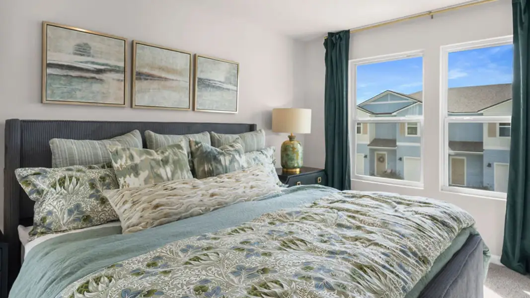 Furnished interior in a model home at Horseman's Bluff in Tallahassee (Image 31). Furnished interior in a model home at Horseman's Bluff in Tallahassee (Image 31).