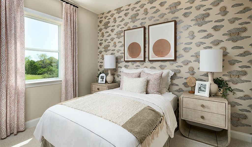 Furnished interior in a model home at August Park in Spring Hill (Image 49).