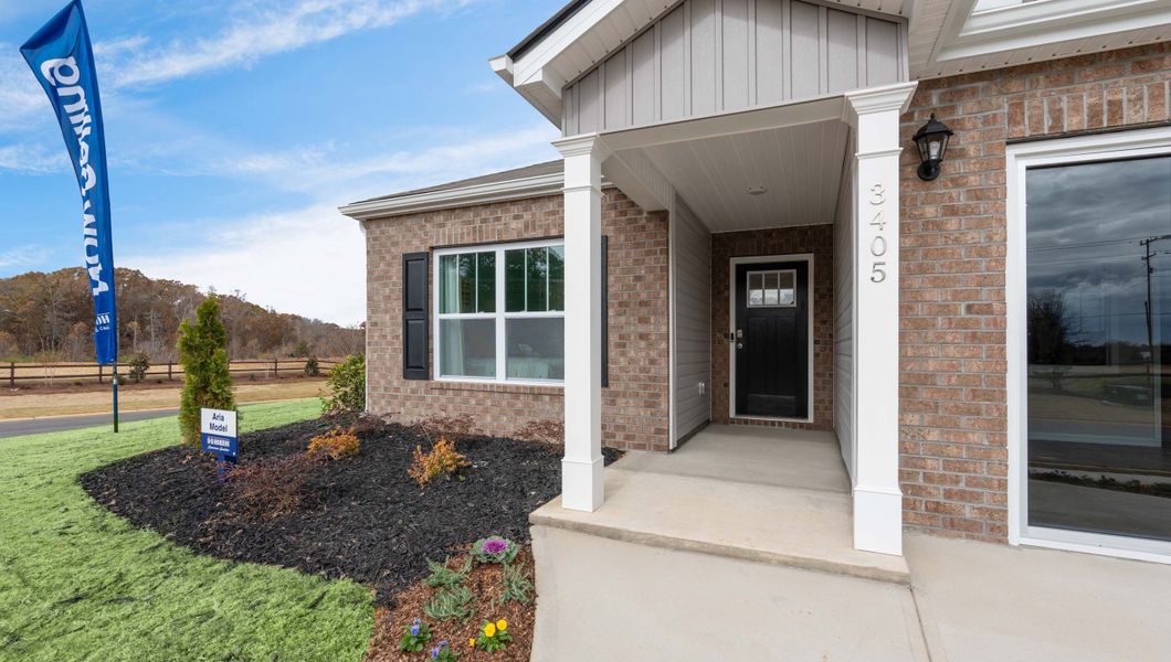 Front exterior of a home in the Lightwood Cottages community, located in Moore, SC (Image 5).