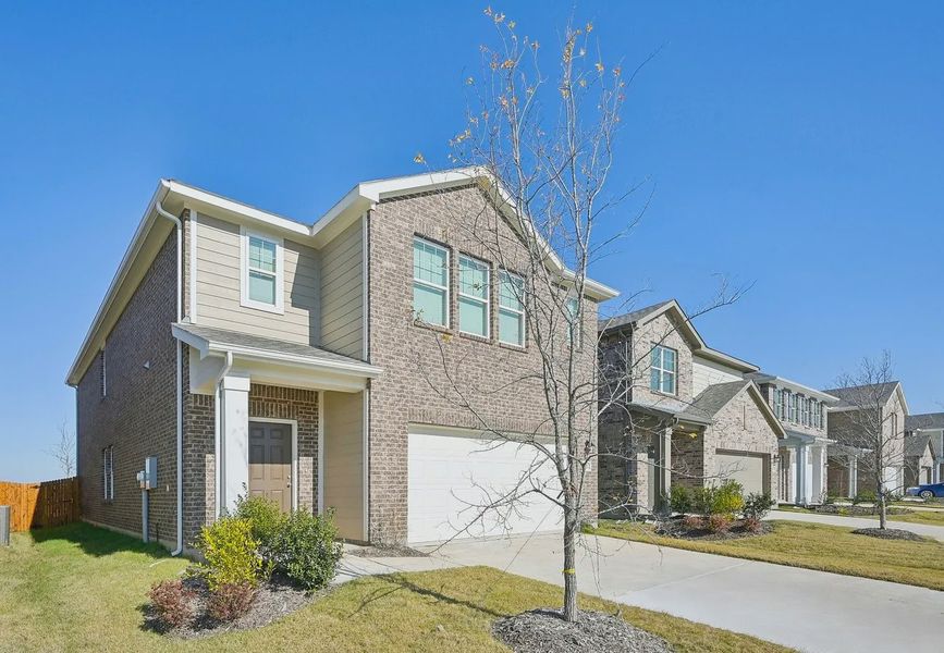Front exterior of a home in the Monticello Park community, located in Princeton, TX (Image 4).