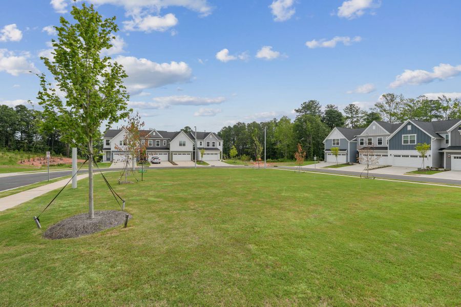 Front exterior of a home in the Tredenham community, located in Durham, NC (Image 8). Front exterior of a home in the Tredenham community, located in Durham, NC (Image 8).