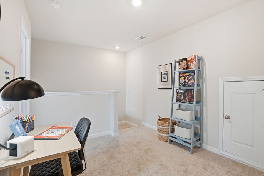 Furnished interior in a model home at Towns at Lake Greenwood in Greenwood (Image 23).