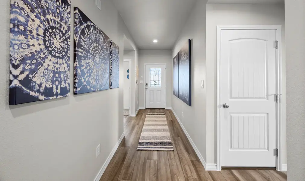 Furnished interior in a model home at Somerset at Sinton in Sinton (Image 4).