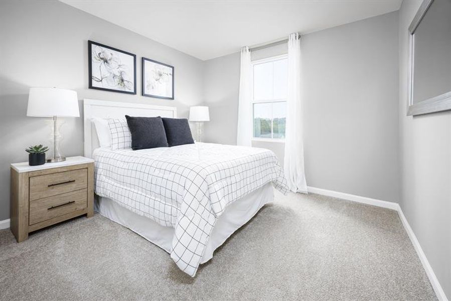 Furnished interior in a model home at Sterling Oaks Two-Story Homes in Ash (Image 7).