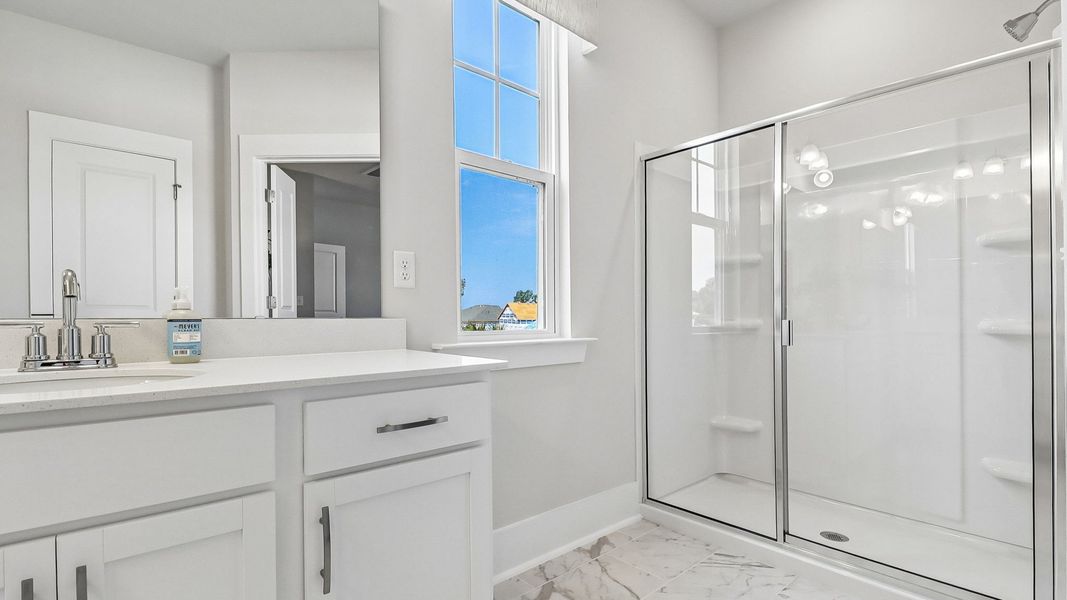 Furnished interior in a model home at Shell Pointe in Gilbert (Image 10).