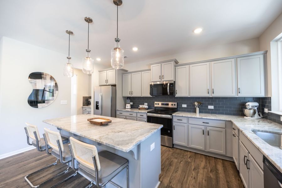 Furnished interior in a model home at Colvin Park in Rock Hill (Image 6).