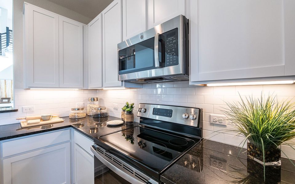 Furnished interior in a model home at The Grove in Sherman (Image 21).