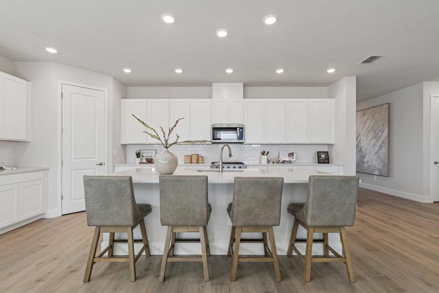 Furnished interior in a model home at Southwind – Executive Series in Plant City (Image 5).