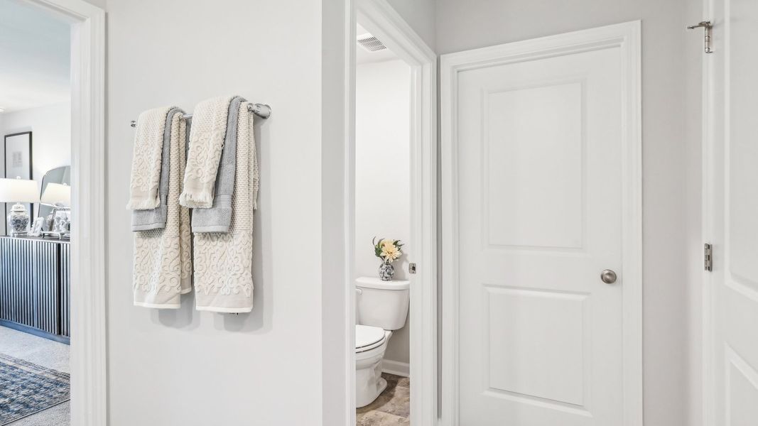 Furnished interior in a model home at Savannah Lakes in Lewisburg (Image 21).