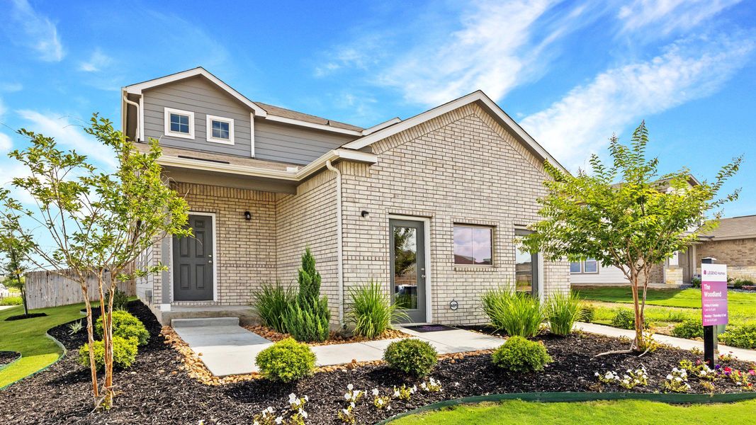 Applewhite Meadows Model Home Exterior