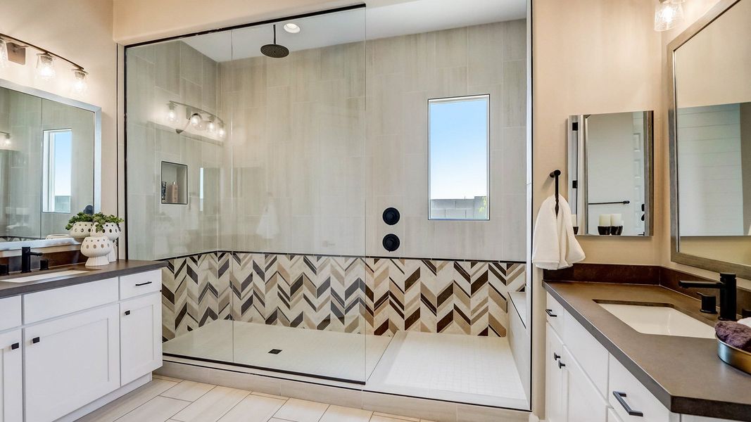 Furnished interior in a model home at Canyon Views - Hacienda in Litchfield Park (Image 32).