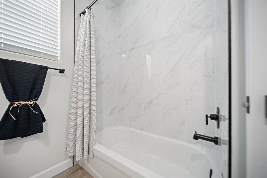 Furnished interior in a model home at Summer Sky North in El Paso (Image 38).