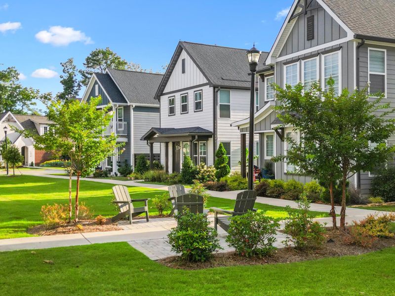 Front exterior of a home in the Heritage Walk community, located in Chattanooga, TN (Image 13).