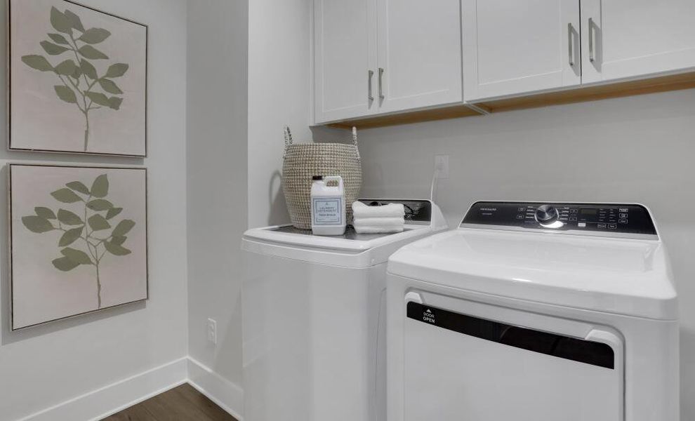 Close-up of interior finishes in a home at Villas at Dawsonville Townhomes, Dawsonville (Image 24).