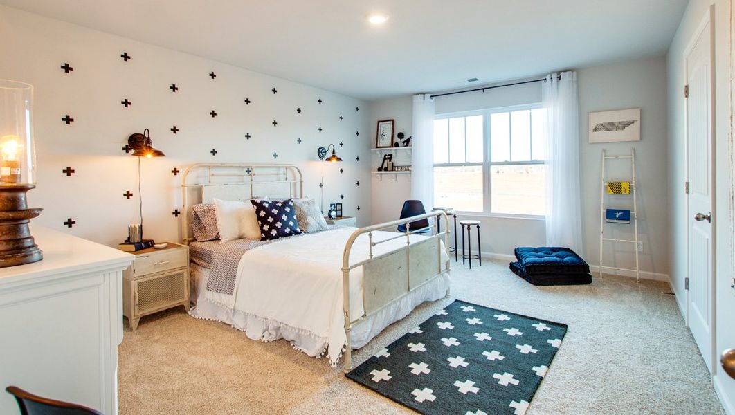 Furnished interior in a model home at The Parks in White House (Image 8). Furnished interior in a model home at The Parks in White House (Image 8).