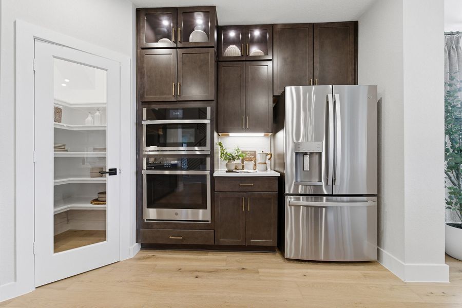 Furnished interior in a model home at Hickory Ridge Estates in Elmendorf (Image 20).