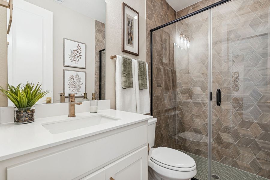 Furnished interior in a model home at Lakewood Village in Lakewood Village (Image 36).