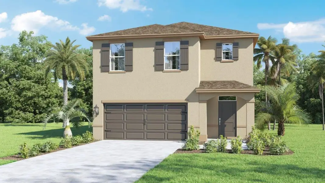 Front exterior of a home in the Mirror Lake Village community, located in Fruitland Park, FL (Image 8).