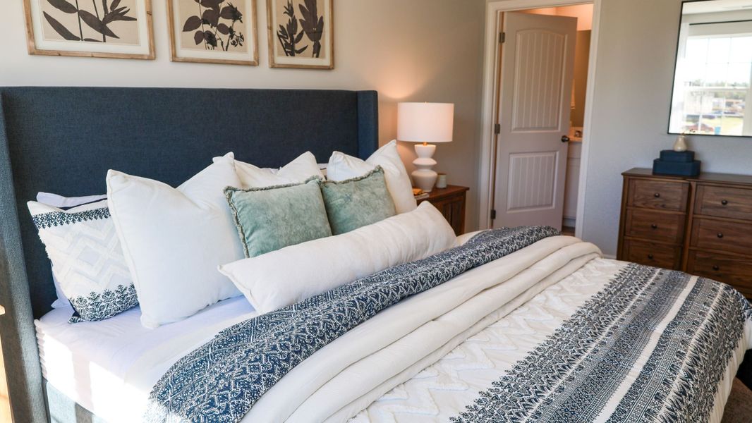 Furnished interior in a model home at Paddington Place in Baxter (Image 21).