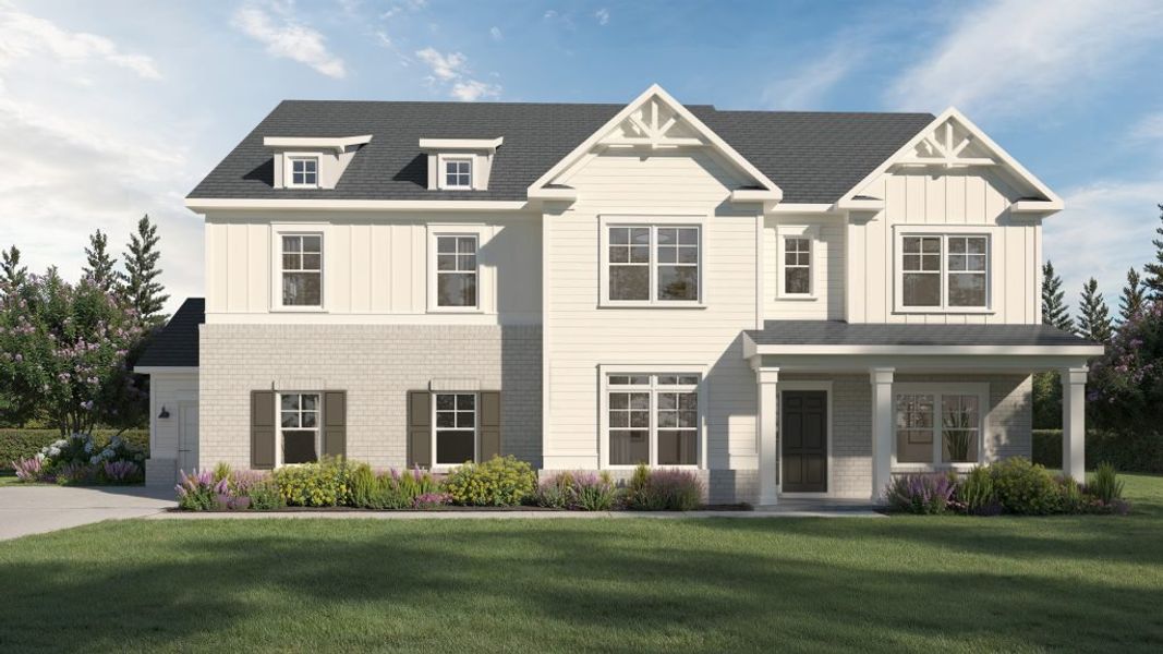 Front exterior of a home in the Walters Creek community, located in Douglasville, GA (Image 4). Front exterior of a home in the Walters Creek community, located in Douglasville, GA (Image 4).