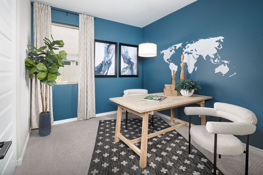 Furnished interior in a model home at Highpointe at Northpointe in Peoria (Image 9).