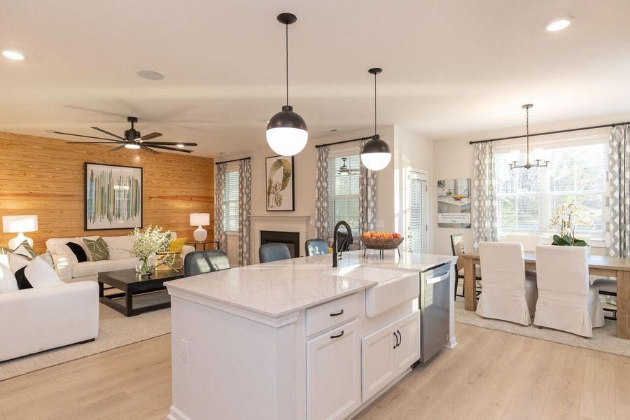 Furnished interior in a model home at Alder Creek in Benson (Image 26). Furnished interior in a model home at Alder Creek in Benson (Image 26).