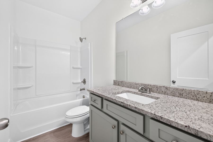 Furnished interior in a model home at Red Bird Manor in Jefferson (Image 44).