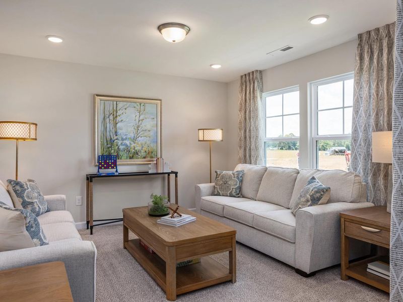 Furnished interior in a model home at Benders Cove in Mount Juliet (Image 42).
