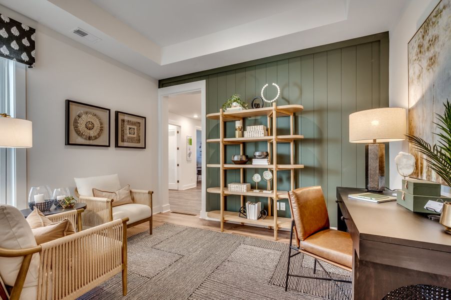 Furnished interior in a model home at Northbrook in Murrells Inlet (Image 7).