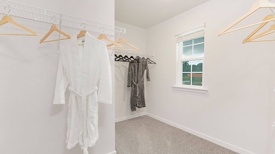 Furnished interior in a model home at Cramer Estates in Gastonia (Image 24).