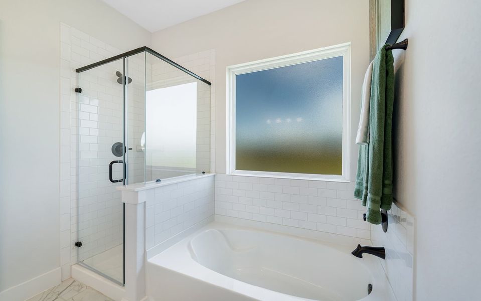 Furnished interior in a model home at Austin Colony in Angleton (Image 21).