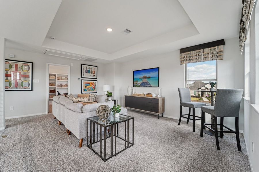 Bluestem Model Home - Matagorda - Game Room Bluestem Model Home - Matagorda - Game Room