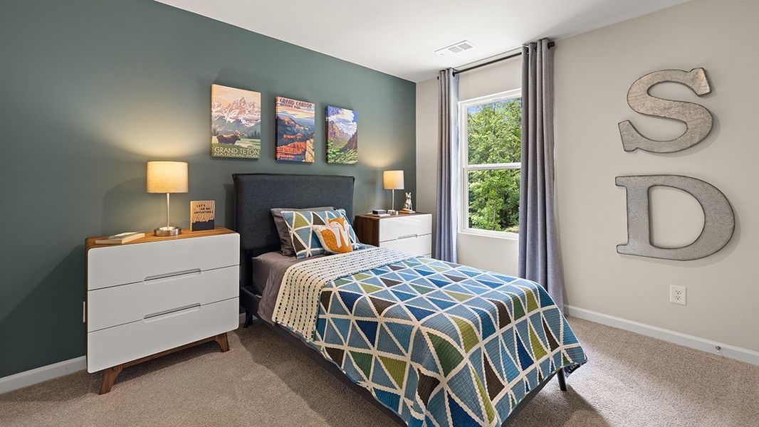 Furnished interior in a model home at Braselton Village in Braselton (Image 42).