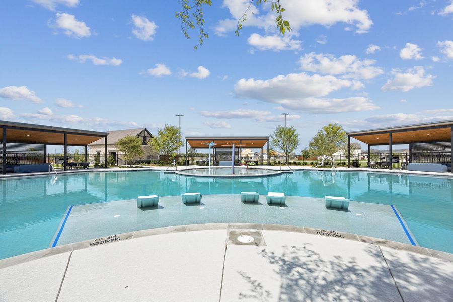 Enjoy summer days at the community pool.