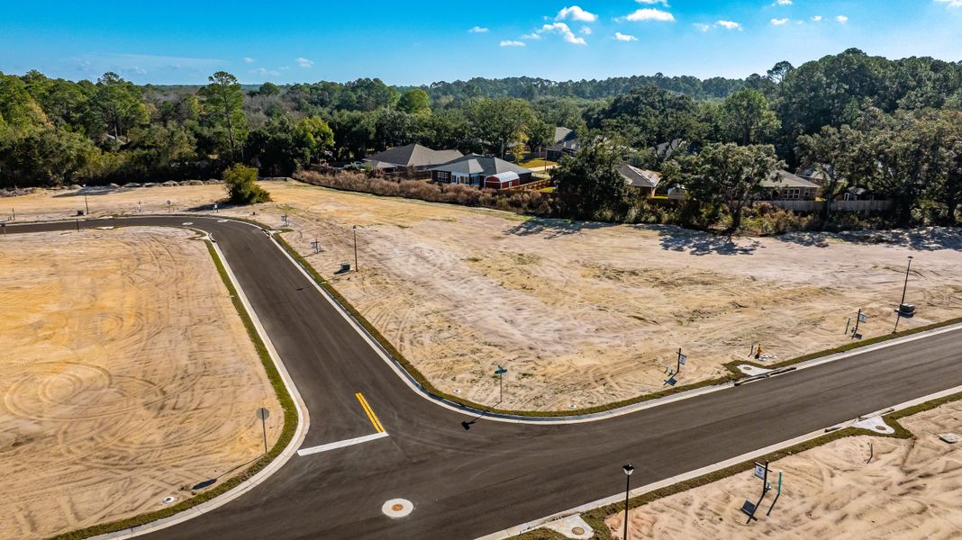 Site preparation and early development at Buckeye's Landing in Navarre, FL (Image 29).