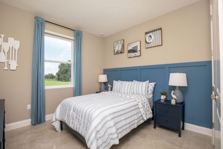 Furnished interior in a model home at Stillwater Cove in Astatula (Image 9). Furnished interior in a model home at Stillwater Cove in Astatula (Image 9).