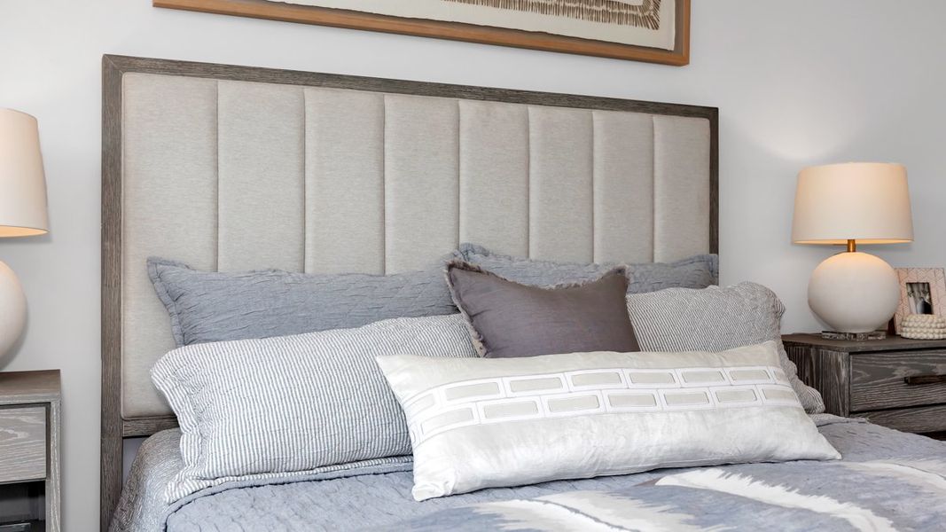 Furnished interior in a model home at Bailey Park in Fayetteville (Image 31).