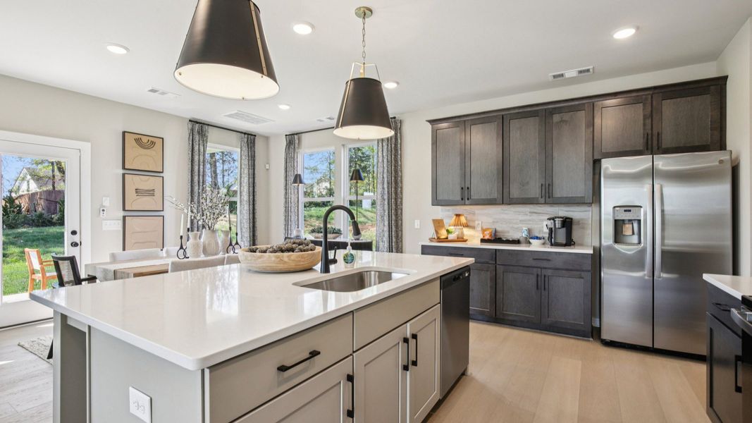 Furnished interior in a model home at Spring Branch in Smyrna (Image 23).