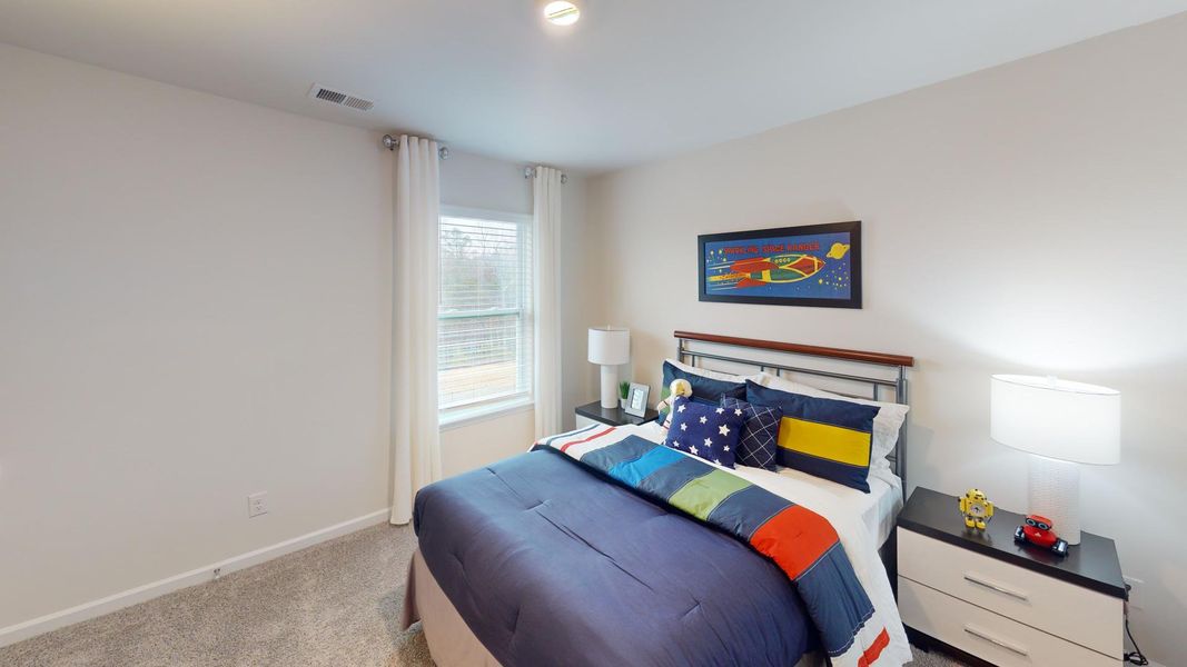 Furnished interior in a model home at Falls at Hickory in Hickory (Image 30). Furnished interior in a model home at Falls at Hickory in Hickory (Image 30).